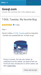 Mobile Screenshot of geeql.com